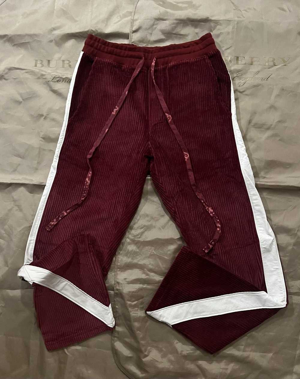 Rhude RHUDE corduroy straight-leg track pants siz… - image 1