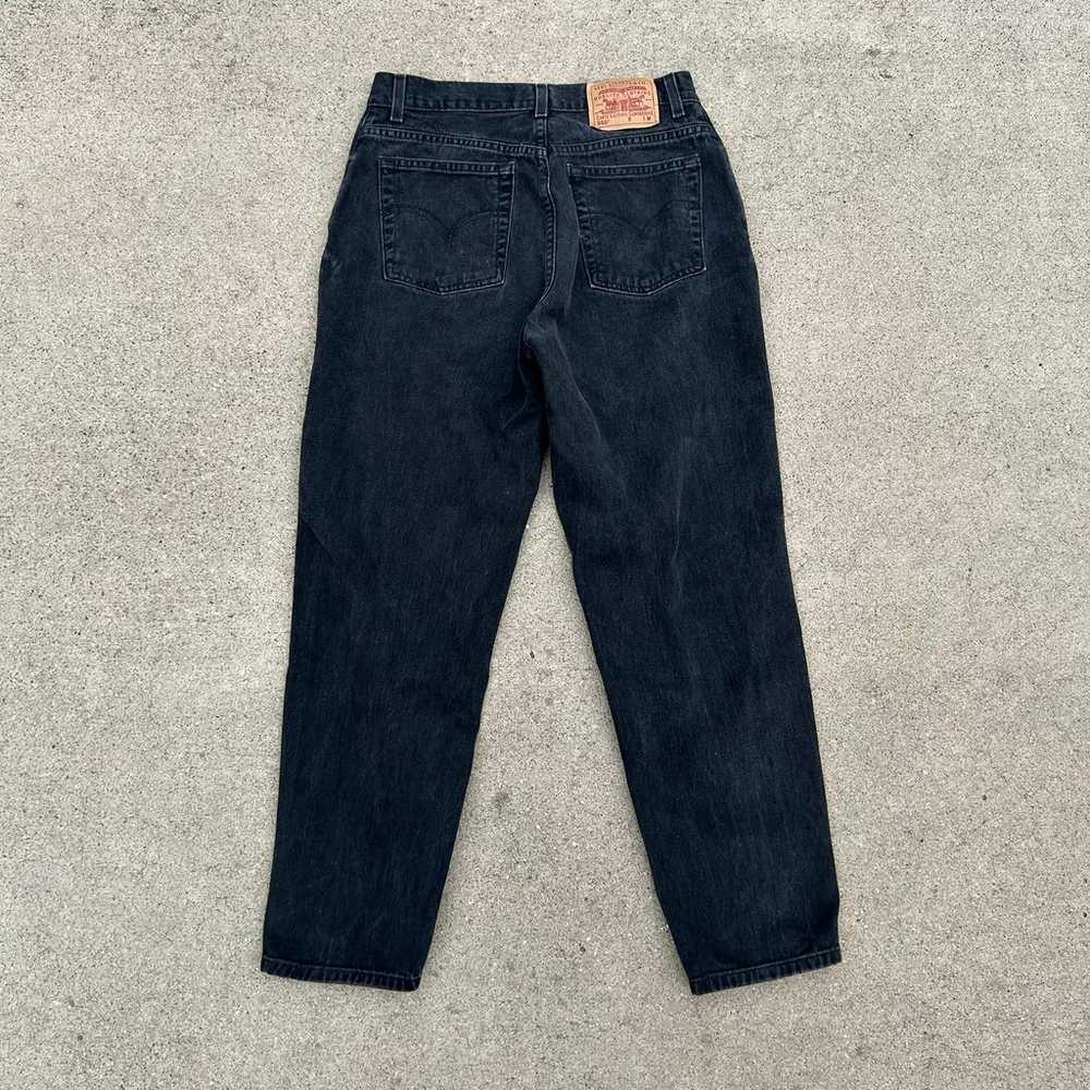 Black Levi’s 550 Jeans Size 6 - image 1