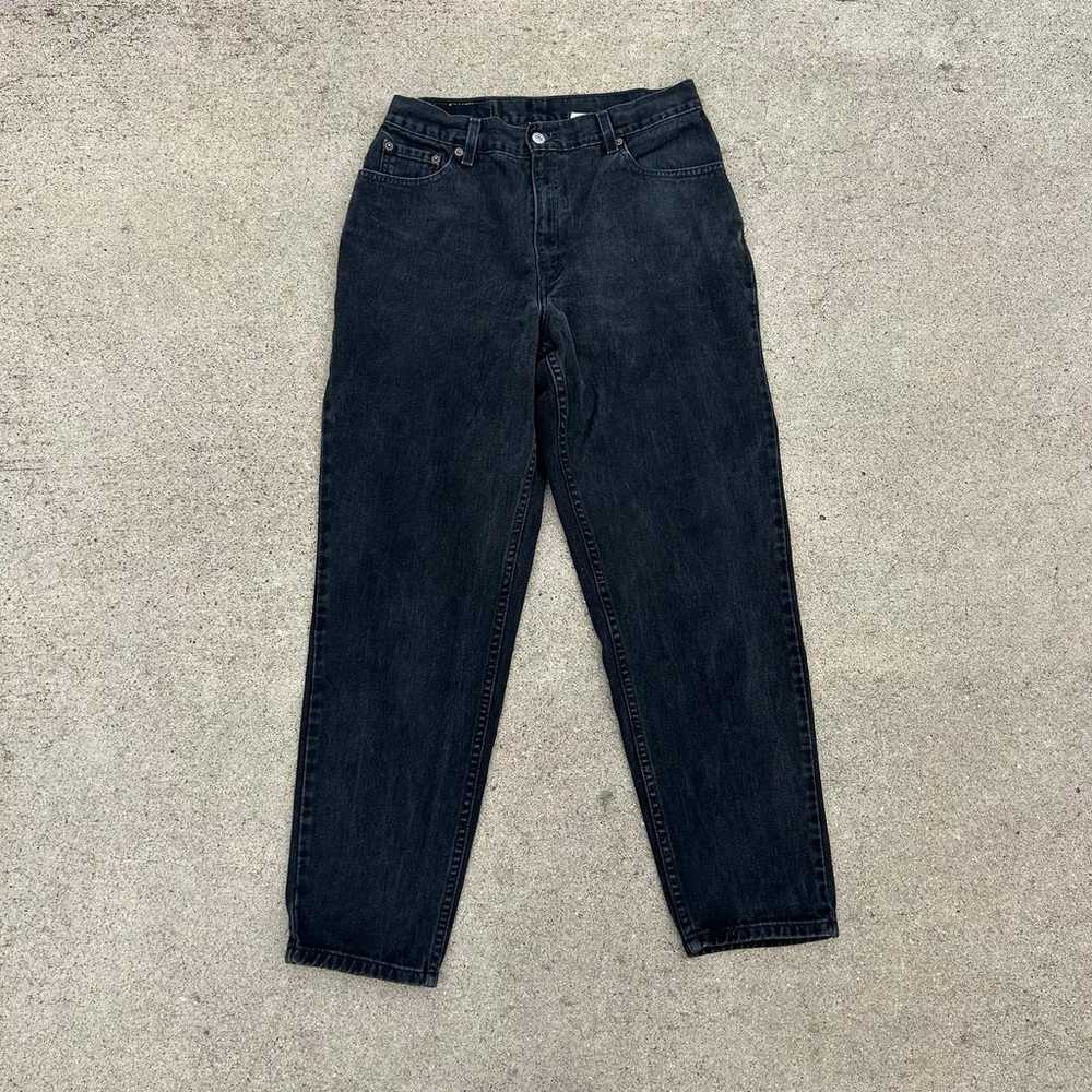 Black Levi’s 550 Jeans Size 6 - image 4