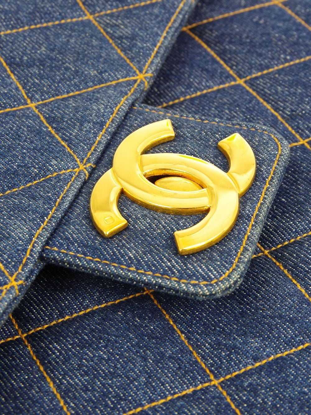 CHANEL Pre-Owned 1997 CC diamond-quilted briefcas… - image 3