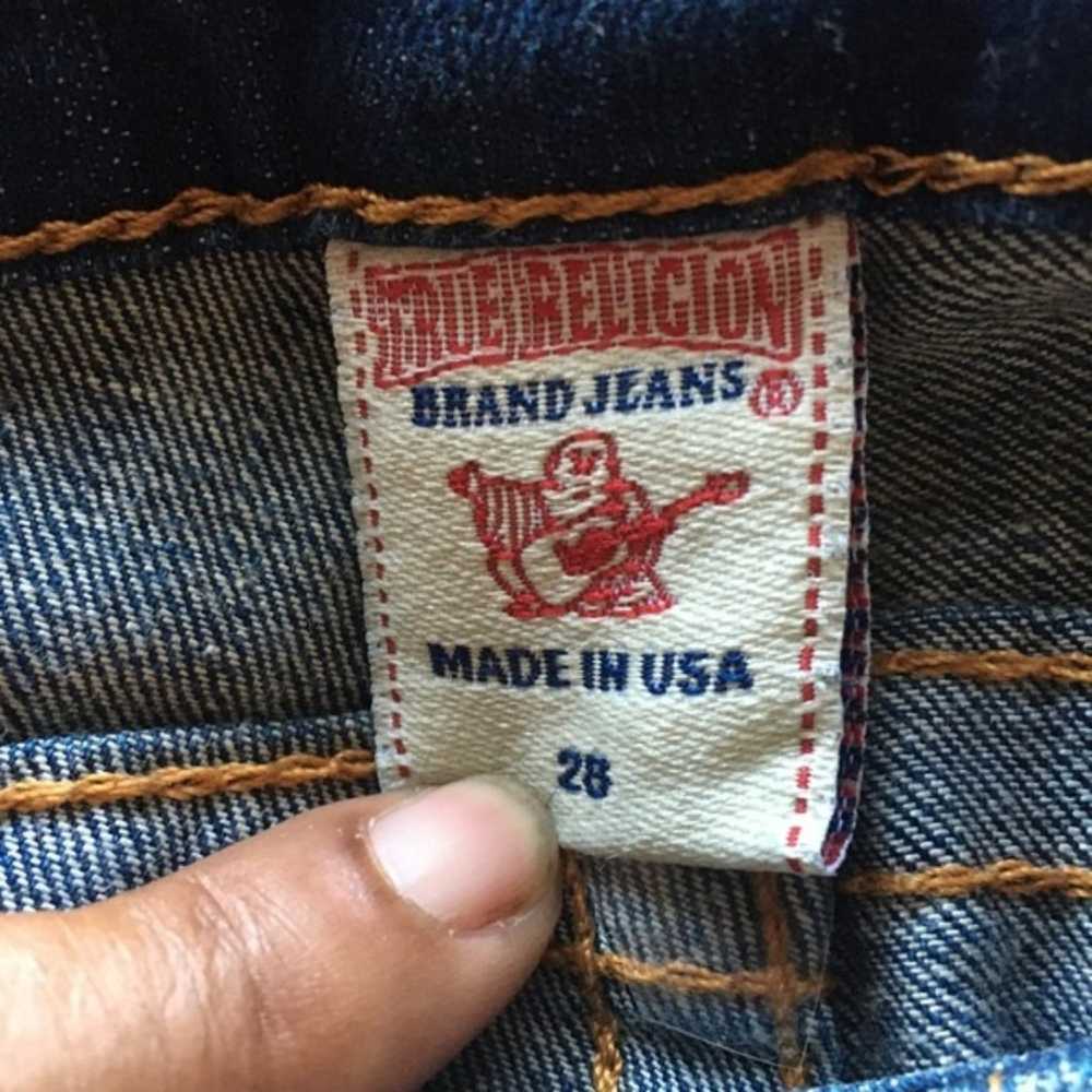 True Religion vintage jeans, size 28 - image 12