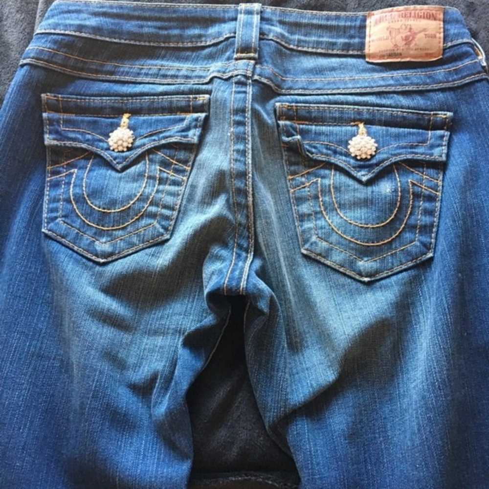 True Religion vintage jeans, size 28 - image 2