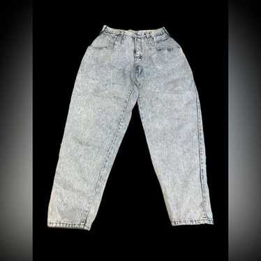 Vintage size 12/30 Brittania Acid Washed Denim - image 1