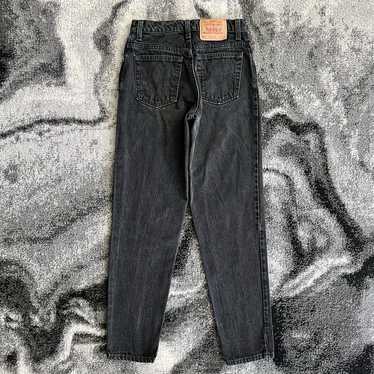 Vintage 90s Levi’s 550 Black Mid Rise Jeans