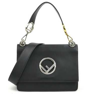 Fendi FENDI Handbag Shoulder Bag Canayef Leather … - image 1