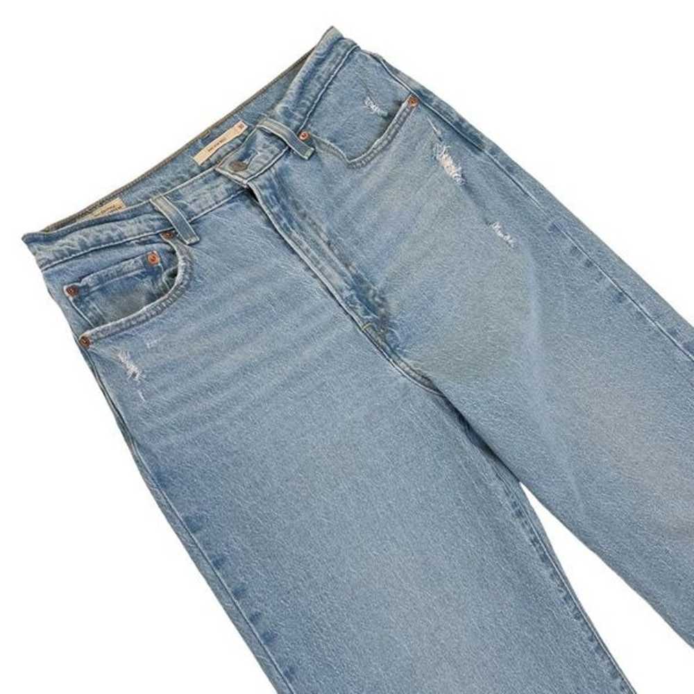 Levi's Premium Ribcage Bell Jeans 30 Petite - image 4