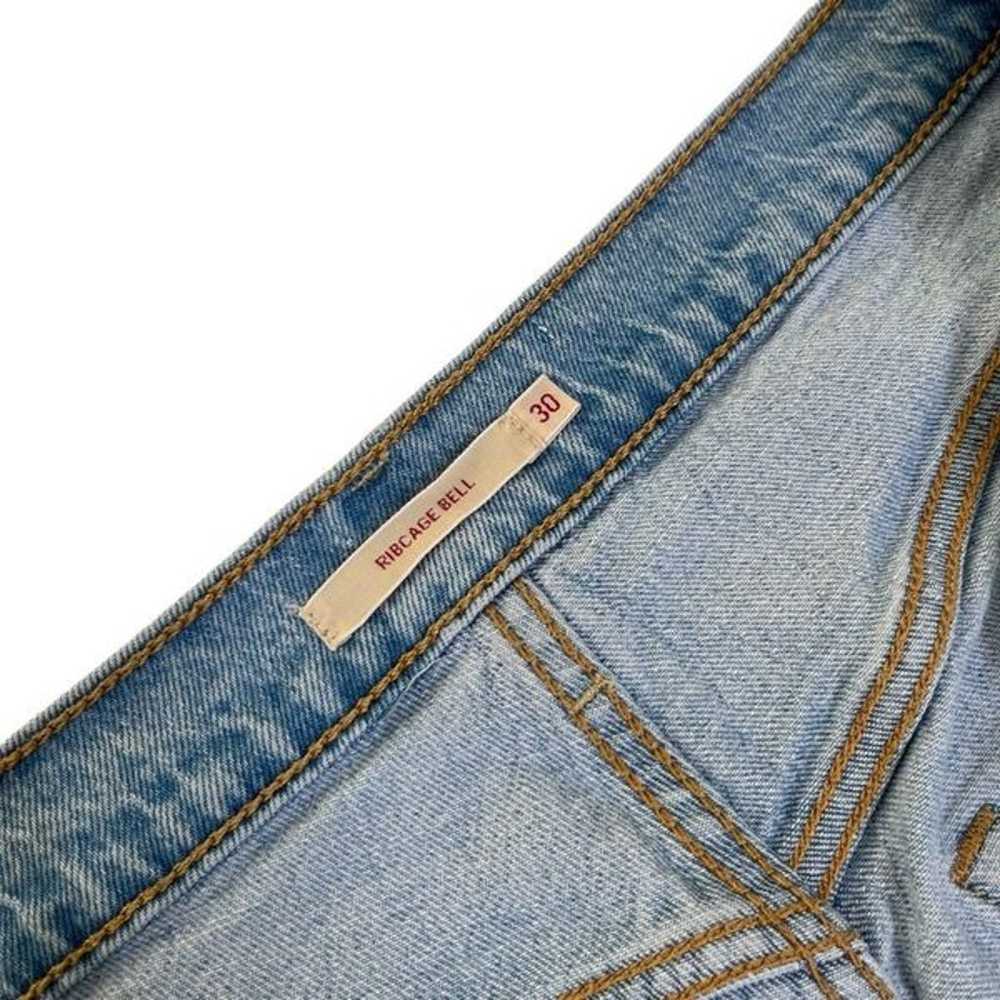 Levi's Premium Ribcage Bell Jeans 30 Petite - image 6