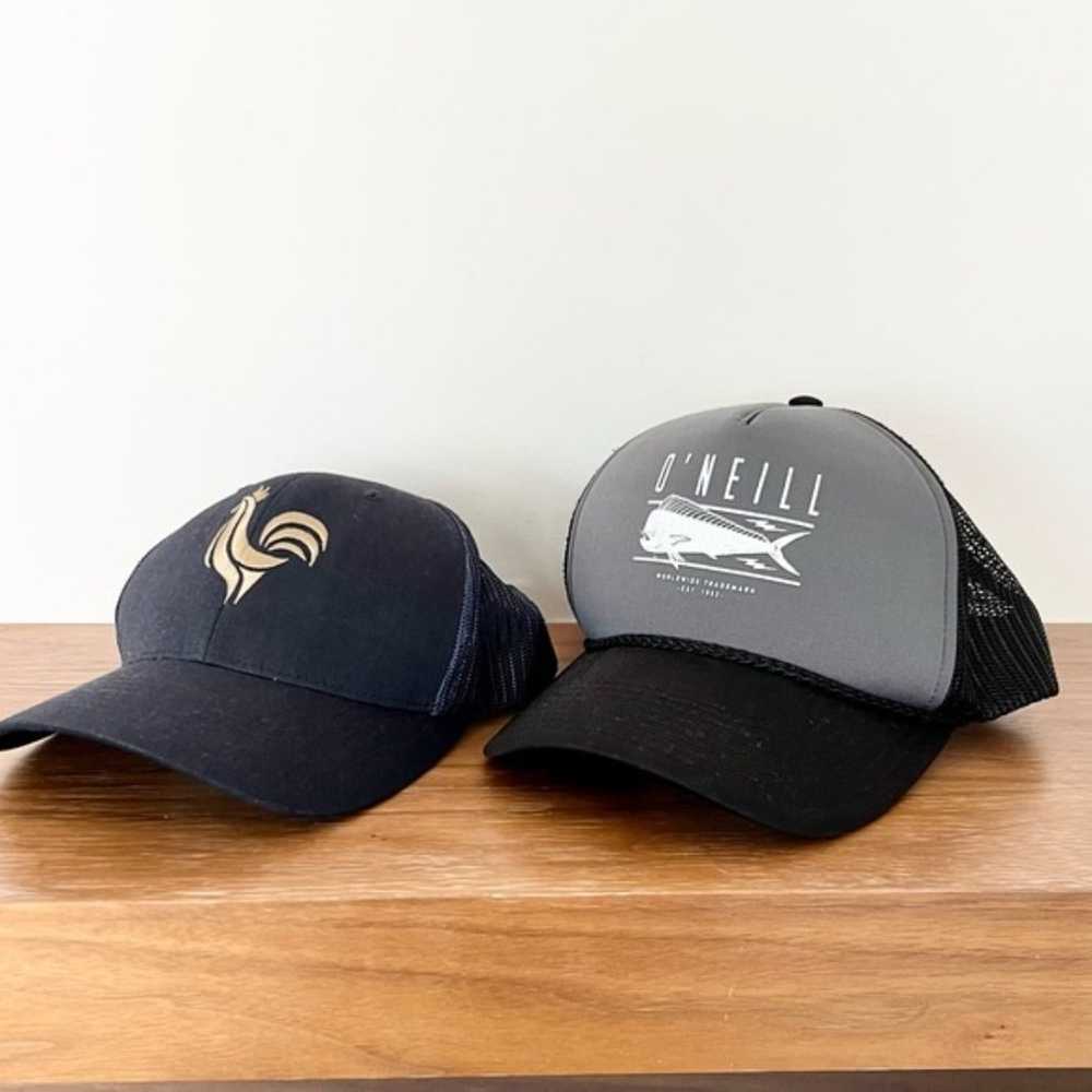 2 hats: ONeil and Vintage football town - image 1