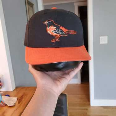 Vintage Orioles fitted hat 7 3/8 - image 1