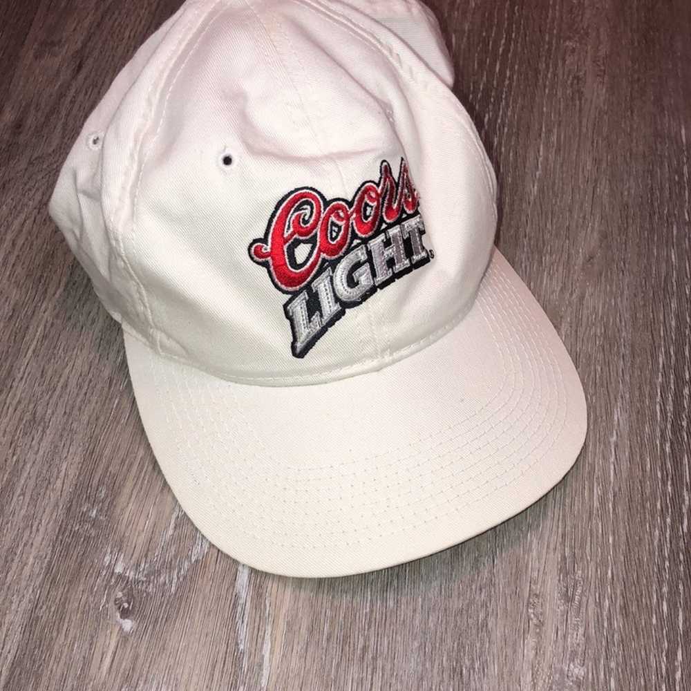 Vintage Coors light hat - image 3