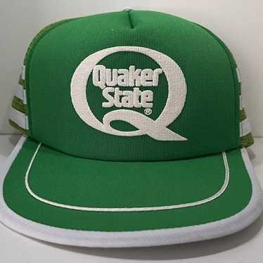 Vintage Quaker State Motor Oil SnapBack Hat