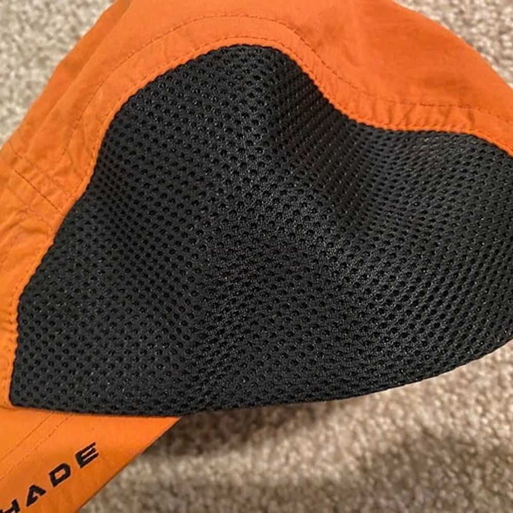 Columbia Vintage Running Hat Black Orange NOS One… - image 8