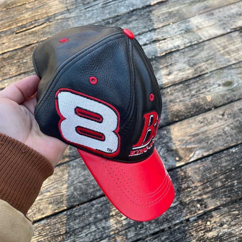 Vintage Budweiser Dale Earnhardt Jr Leather Nasca… - image 2