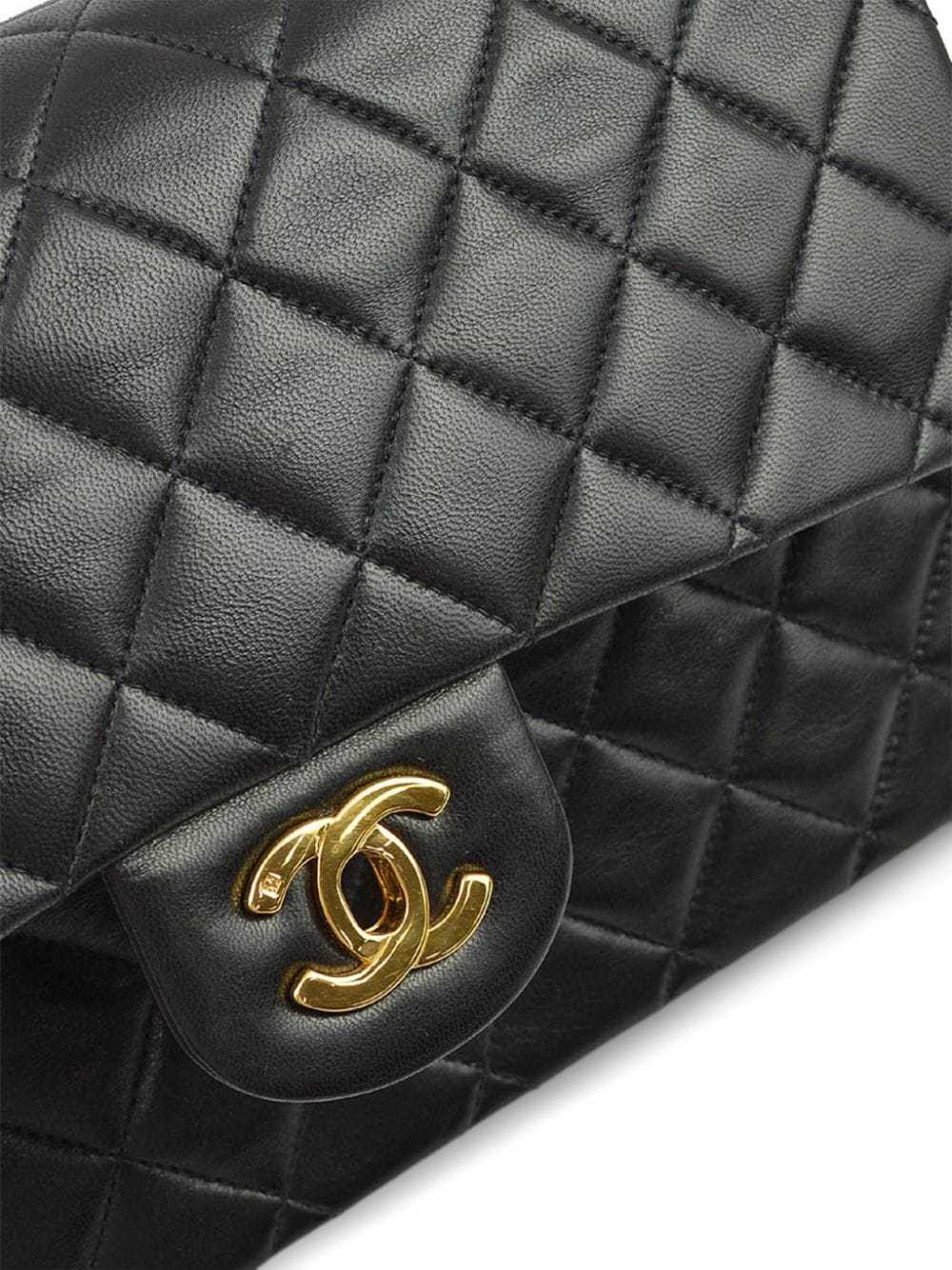 CHANEL Pre-Owned 1992 medium Double Flap shoulder… - image 5