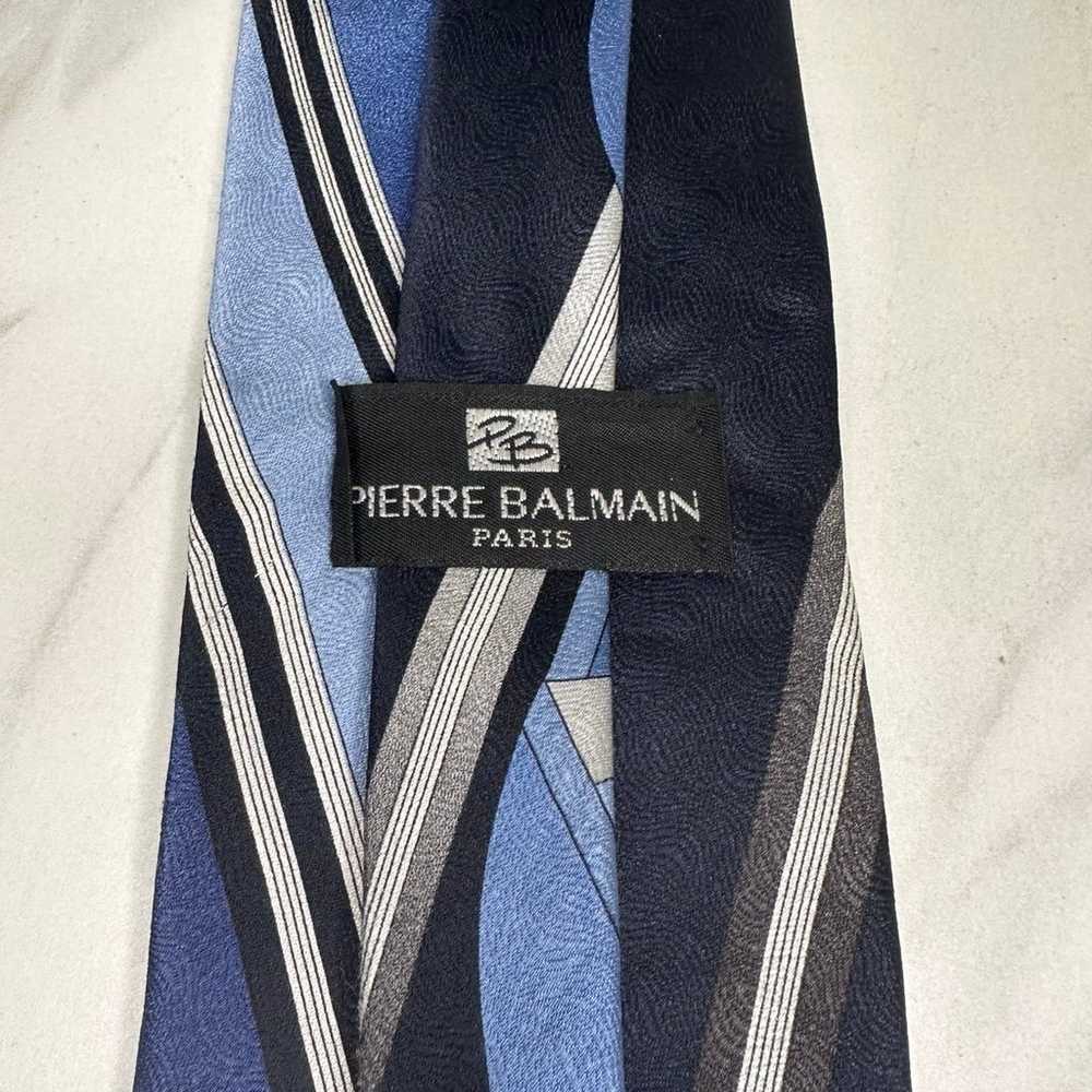 Vintage Pierre Balmain silk necktie - image 2