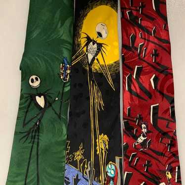 Vintage Nightmare Before Christmas Neckties - image 1