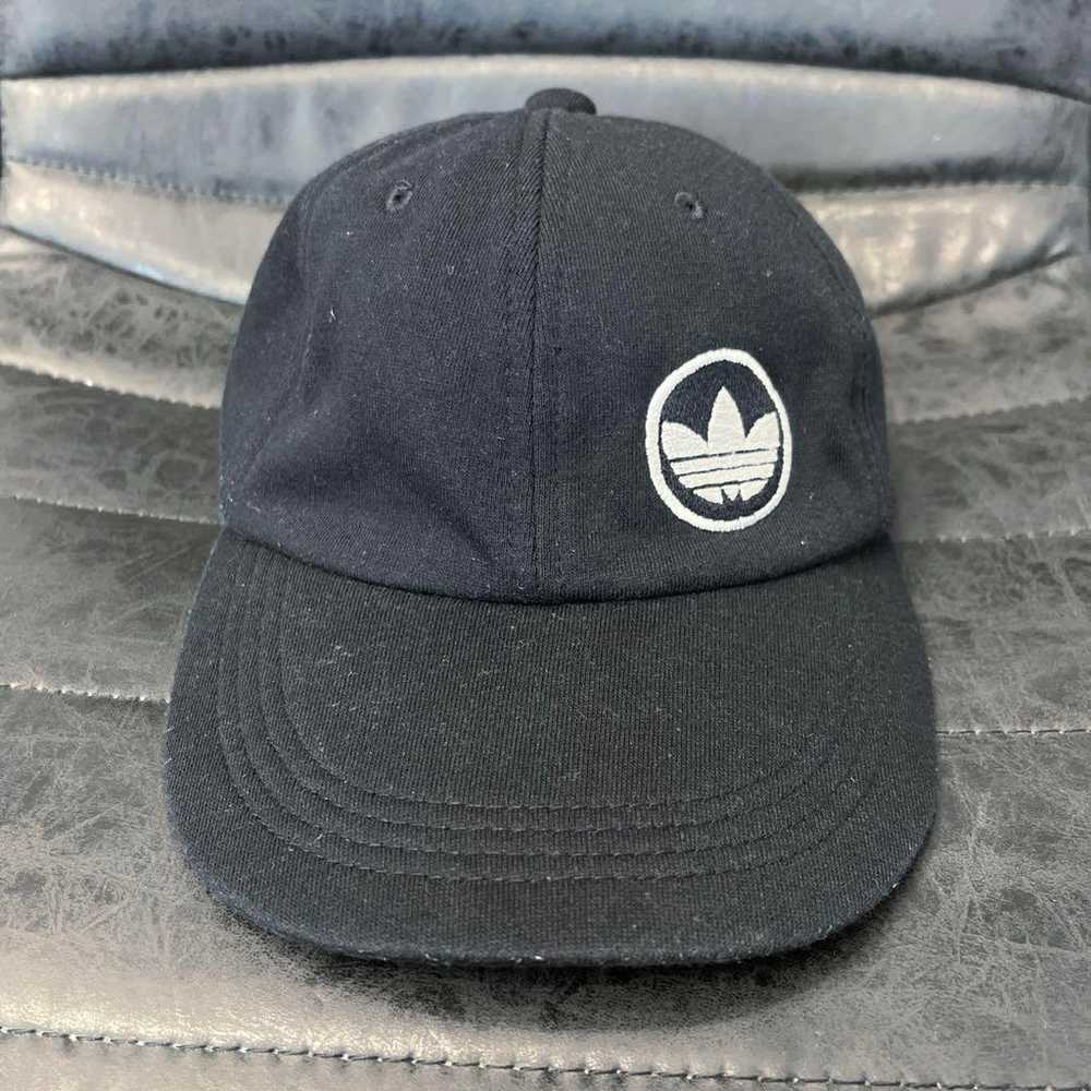 90s adidas Descente Made Cap Hat Cotton Made in J… - image 2