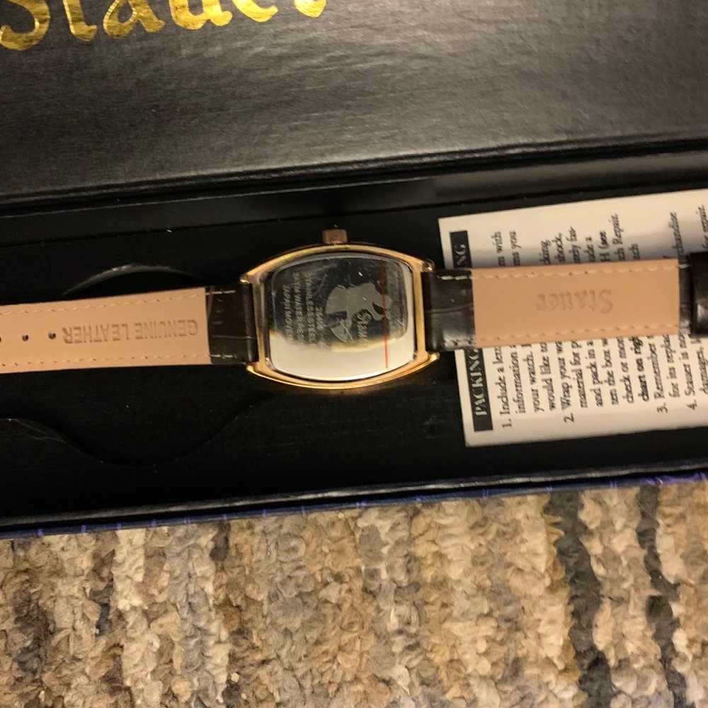 stauer watch in box - image 2