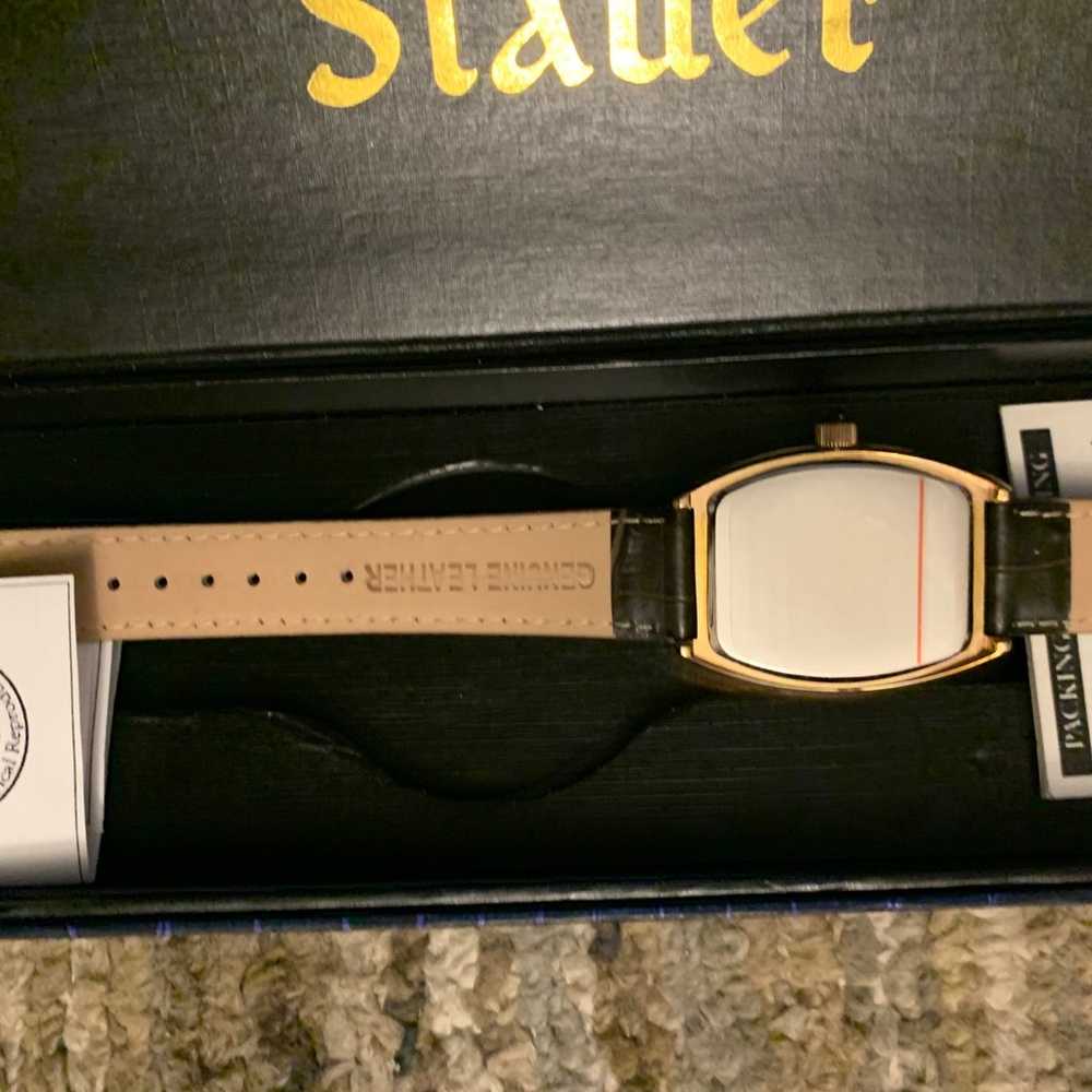 stauer watch in box - image 5