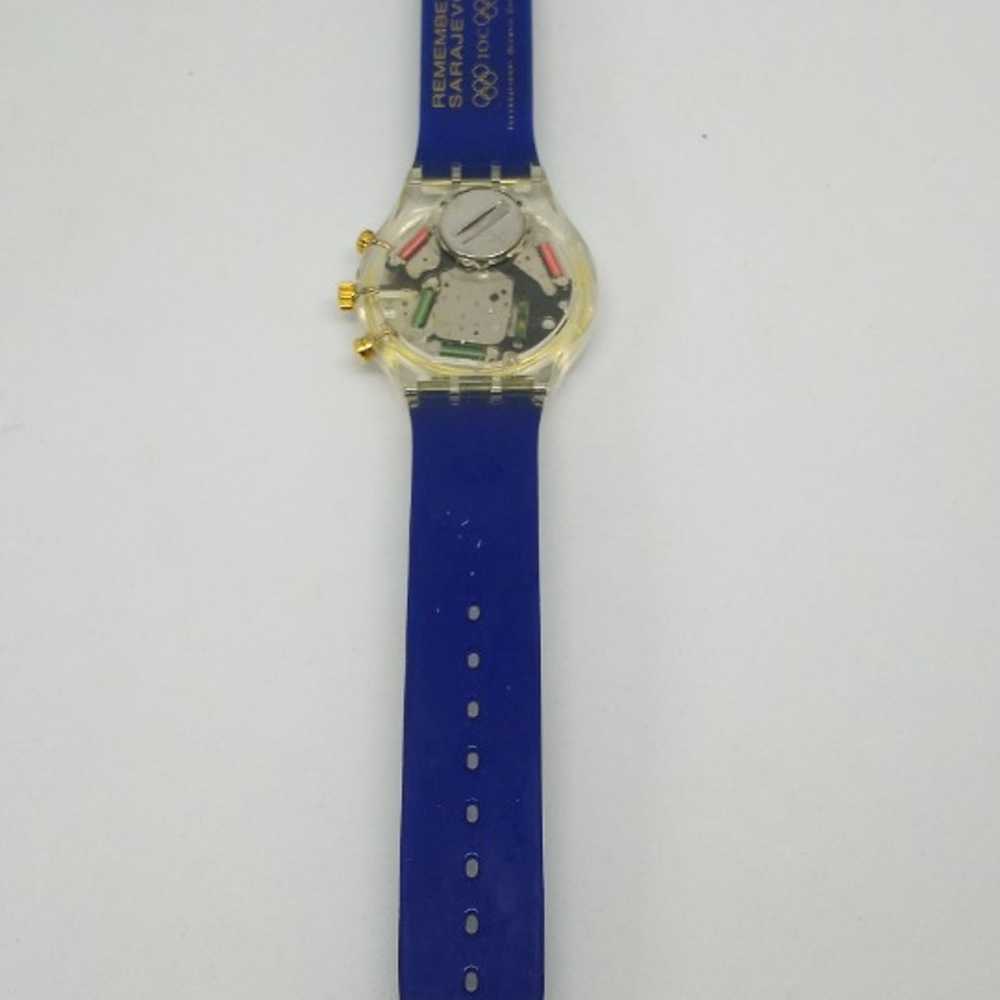 VINTAGE 1994 Swatch Chrono SCZ101 "IOC 100 Years"… - image 8