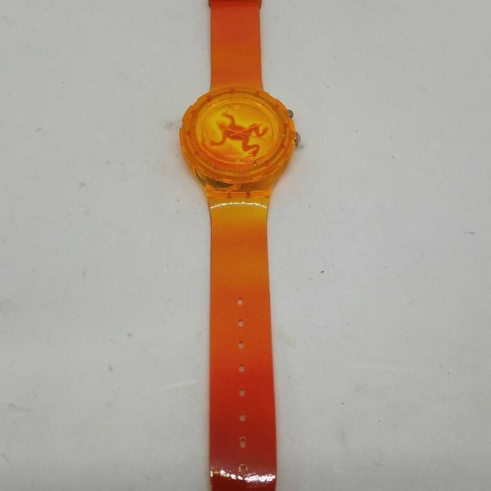 VINTAGE 1990 Swatch Scuba 200 SDJ901 "Luminosa" 3… - image 5