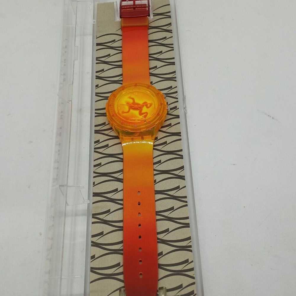 VINTAGE 1990 Swatch Scuba 200 SDJ901 "Luminosa" 3… - image 9