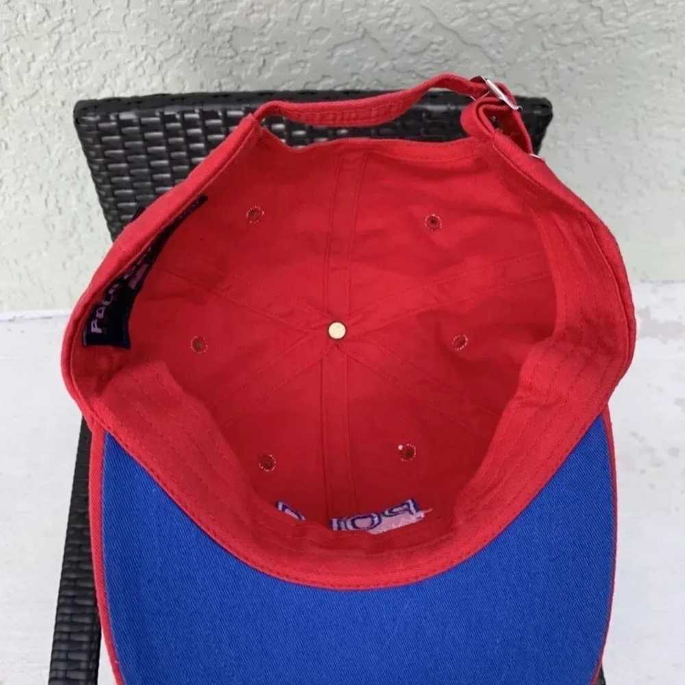 VINTAGE RALPH LAUREN POLO SPORT SPELLOUT HAT - image 5