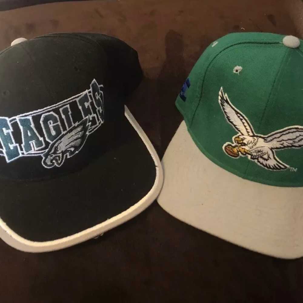 VINTAGE Starter Hat SnapBack & Fitted Lot Of 2 - image 1