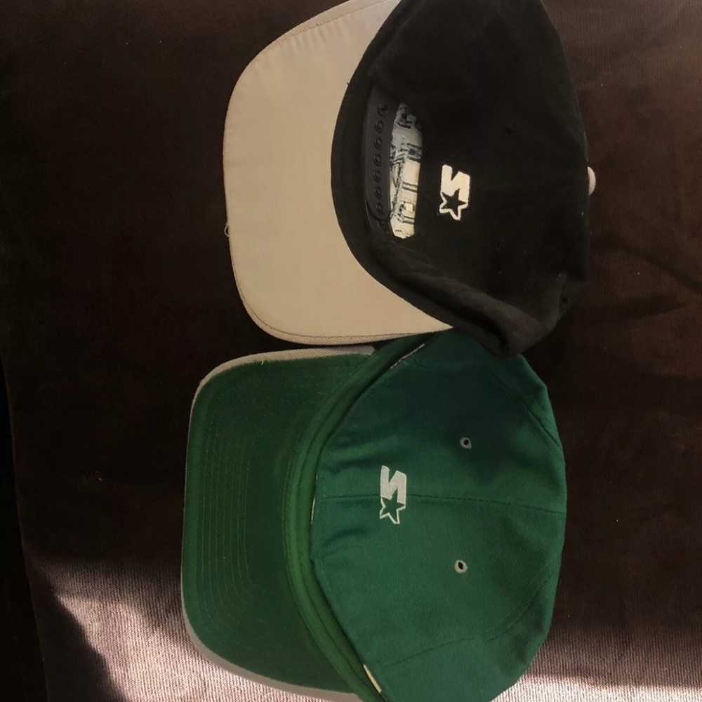 VINTAGE Starter Hat SnapBack & Fitted Lot Of 2 - image 2