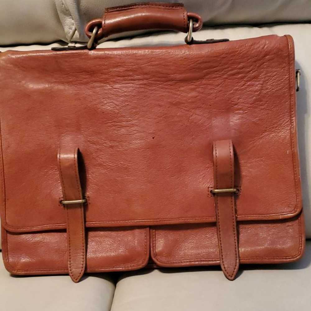 VINTAGE HIDESIGN Briefcase In Striking C - image 1