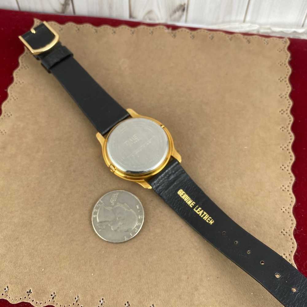 Vintage Watch Timex Triple Date Moon Phase - image 4