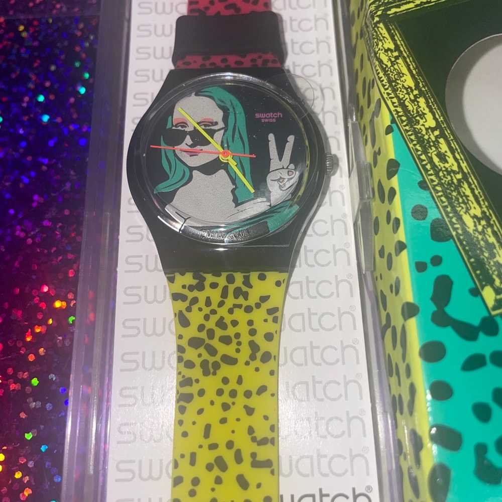 Vintage Swatch Watch Mona Lisa - image 2