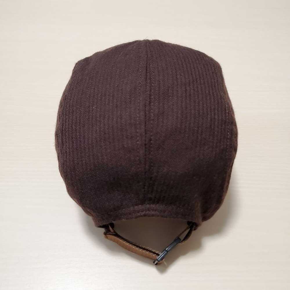 Supreme Wool Herringbone Camp Cap BRN1 - image 5