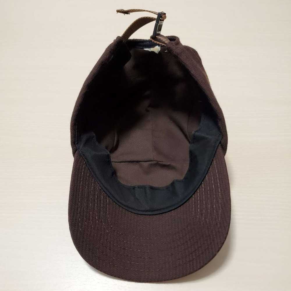 Supreme Wool Herringbone Camp Cap BRN1 - image 6