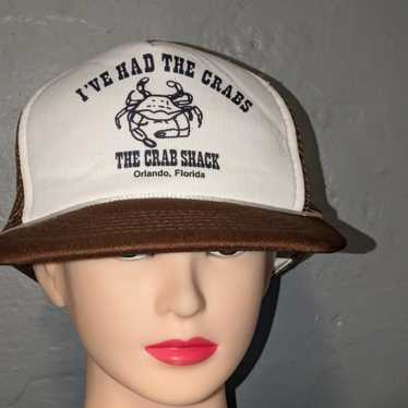 Vintage trucker hat the crab shack - image 1