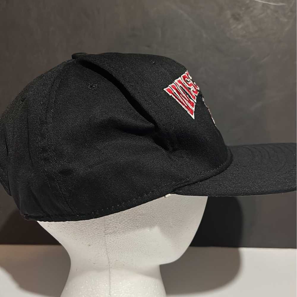 Vintage 1990s Wisconsin Badgers SnapBack Hat NCAA - image 5