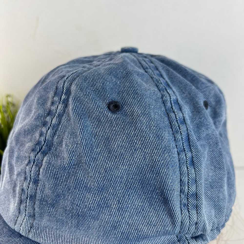 GAP Denim Cotton Y2K Vintage Blue Adjustable Base… - image 3