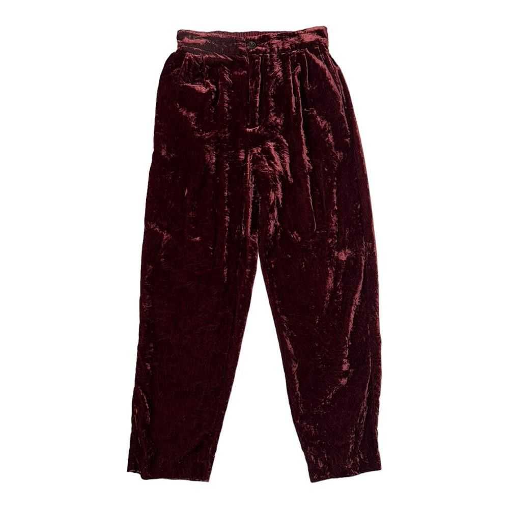 Madewell Madewell l Velvet Tapered Pleat Pull On … - image 2