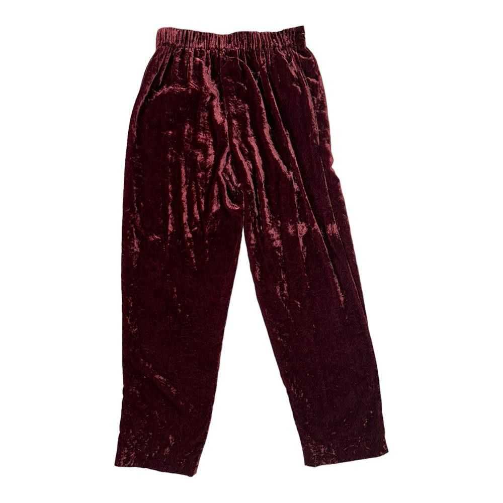 Madewell Madewell l Velvet Tapered Pleat Pull On … - image 3