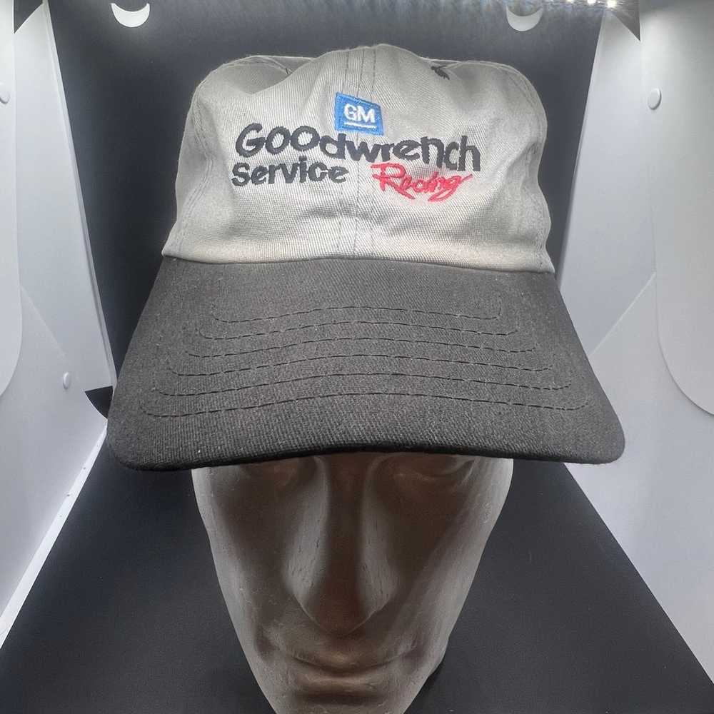 Vintage GM Goodwrench Service Racing Hat Cap Tall… - image 1