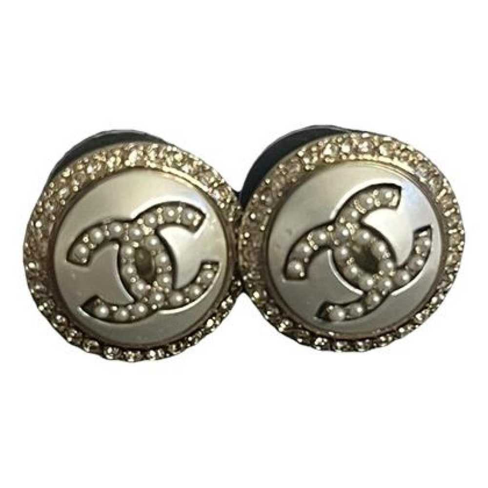 Chanel Cc earrings - image 1