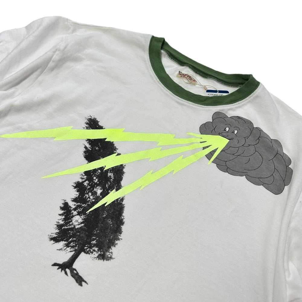 Kapital Kapital Ringer Tee Thunder Conifer WHITE … - image 3