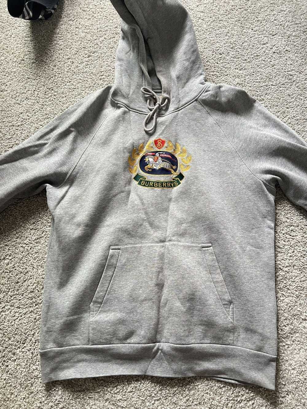 Burberry Burberry hoodie grey - image 1