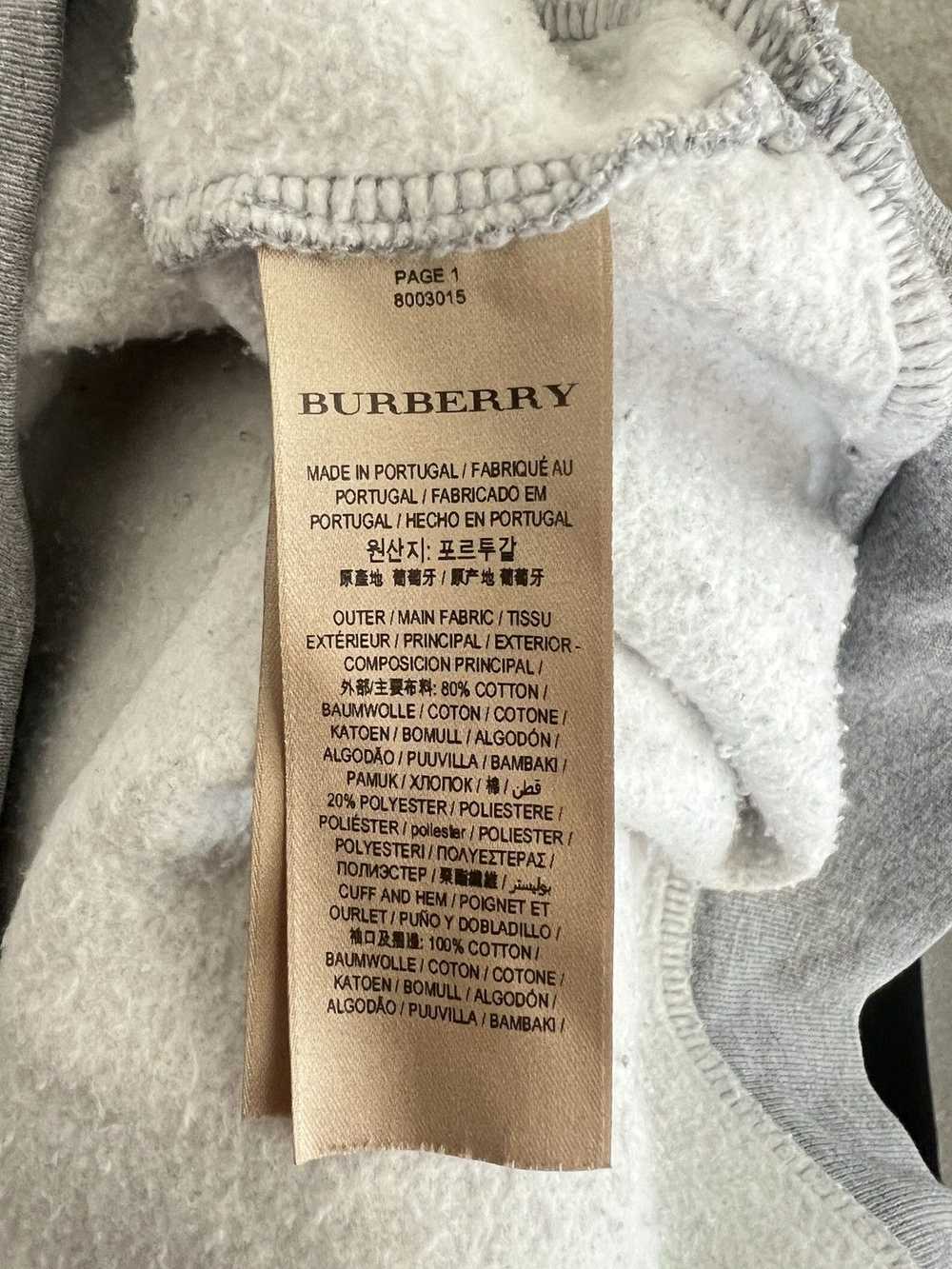 Burberry Burberry hoodie grey - image 3