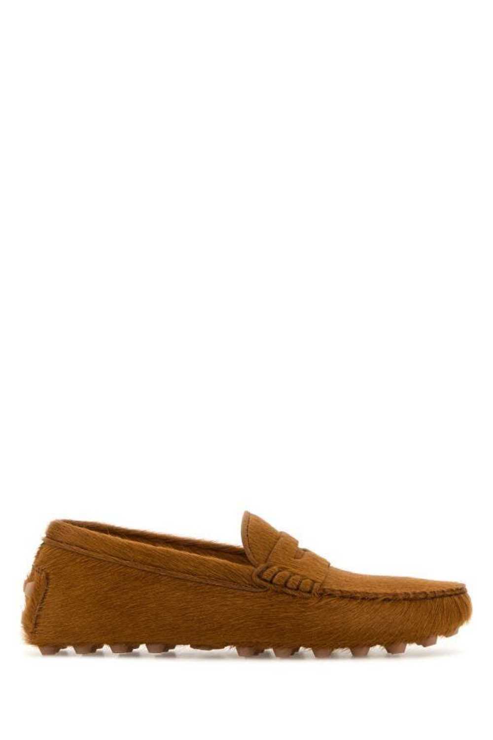 Tod's Caramel Calf Hair Loafers - image 3