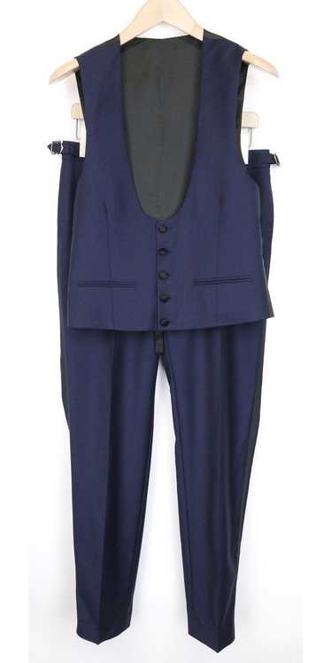 Suitsupply U-NECK UK36S Navy Slim 2-Piece Wool Tux