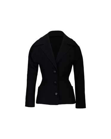 c. 1950 'New Look' Black Wool Bar Jacket