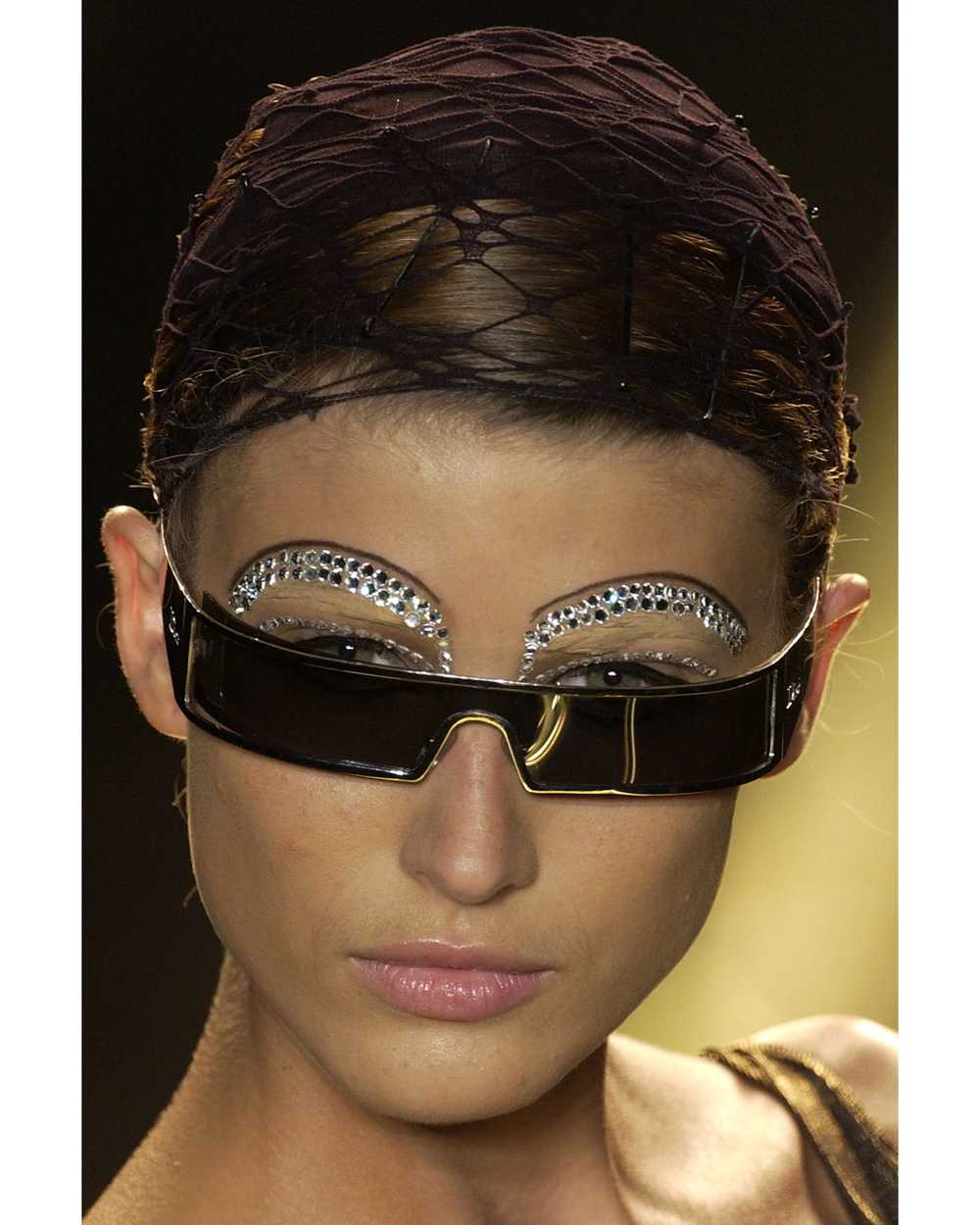 S/S 2003 Swarovski ‘Punk’ Rhinestone Sunglasses - image 7