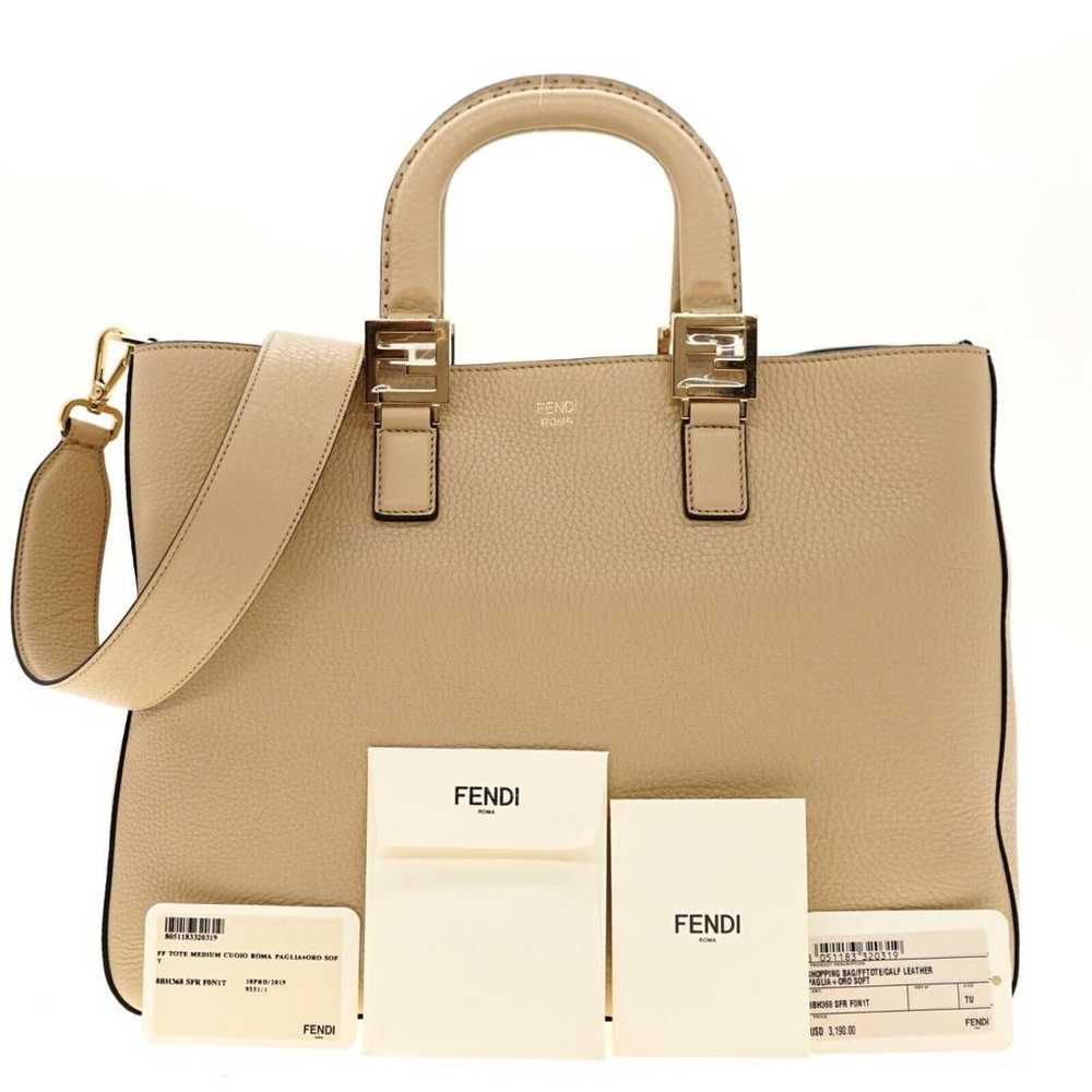 Fendi Leather tote - image 4