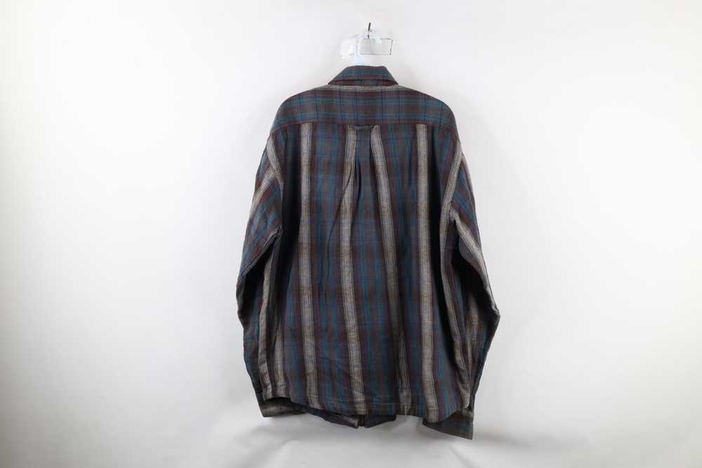 Vintage Vintage Burnside Surfing Flannel Shirt Ja… - image 10